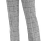 Charter Club Women's Houndstooth Trousers Grey Size 6
