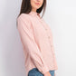 Charter Club Women's Solid Corduroy Shirt Pink Size Extra Small