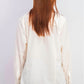 Charter Club Women's Solid Corduroy Shirt White Size Small