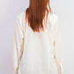 Charter Club Women's Solid Corduroy Shirt White Size Extra Large