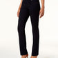 Style & Co Women's Straight-Fit Pull-On Jeans Black Size Medium
