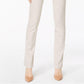 INC International Concepts Women's Curvy Pull-On Skinny Cropped Pants Beige Size 10
