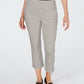 INC International Concepts Women's Cropped Mid Rise Skinny Pants Beige Size 8