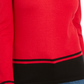 Karen Scott Women's Colorblocked Hem Sweater Red Size X-Large