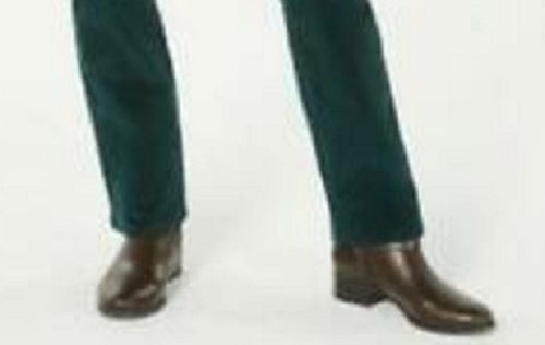 Charter Club Women's Lexington Corduroy Tummy-Control Pants Dark Green Size 10