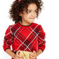 Charter Club Little Girls Plaid Family Sweater Red Size 5