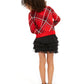 Charter Club Little Girls Plaid Family Sweater Red Size 5