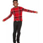 Charter Club Big Boys Plaid Family Sweater Red Size X-Large