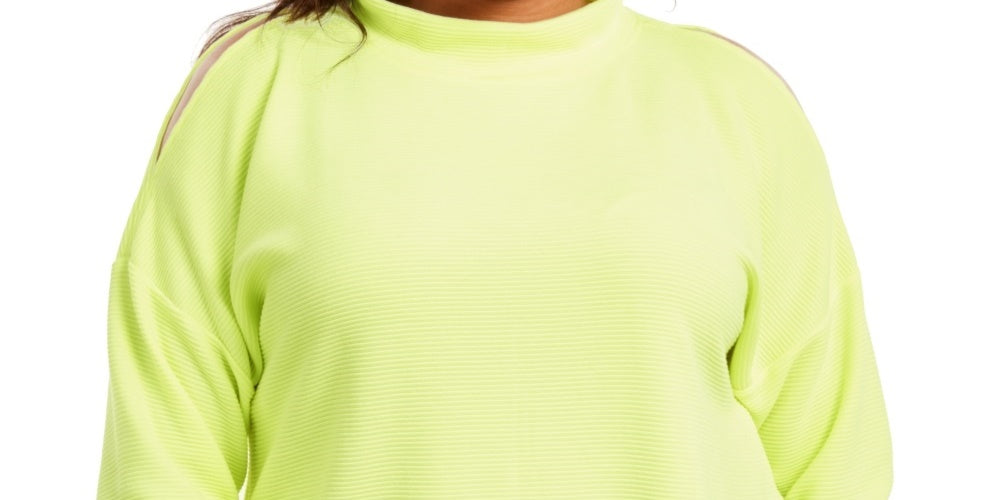 Ideology Women's Fitness Running Shirts & Tops Gold Size 2X