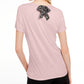 Maison Jules Women's Tie-Back Solid T-Shirt Pink Size X-Large