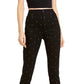 Bar III Women's Ankle Studded Skinny Jeans Black Size 2
