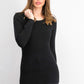 Style & Co Women's Mixed Stitch Sweater Black Size X-Large