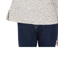 Style & Co Women's Striped Sweater Grey Size XX-Large