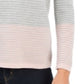 Charter Club Women's Heather Long Sleeve Crew Neck Blouse Top Gray Size Small