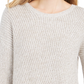 Style & Co Women's Ribbed Drop Shoulder Sweater Beige Size X-Large