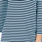 Charter Club Women's Striped 3/4 Sleeve Top Navy Size Small