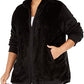Ideology Women's Plus Size Quilted Sherpa Jacket Black Size 1X