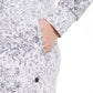 Ideology Women's Plus Size Snakeskin-Print Pocketed Tunic White Size 1X