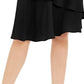 Alfani Women's Petite Tiered Ruffled Skirt Black Size 6 P