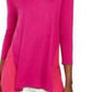 JM Collection Women's Mixed Media Studs Top Pink Size X-Large