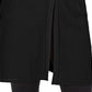 JM Collection Women's Ribbed Button Front Duster Cardigan Black Size X-Large