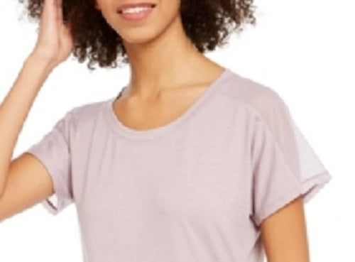 Ideology Women's Fitness Running T-Shirt Purple Size X-Small