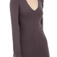 INC International Concepts Women's Puff Sleeve Sweater Tunic Grey Size Medium