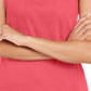 Karen Scott Women's Button Trim Keyhole Tank Orange Size X-Small