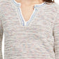 Style & Co Women's Crochet Trim Tunic Pink Size X-Small