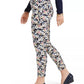 Charter Club Women's Bristol Tummy-Control Printed SkinNY Ankle Jeans Blue Size 16