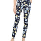 Charter Club Women's Floral Lexington Straight-Leg Jeans Blue Size 10