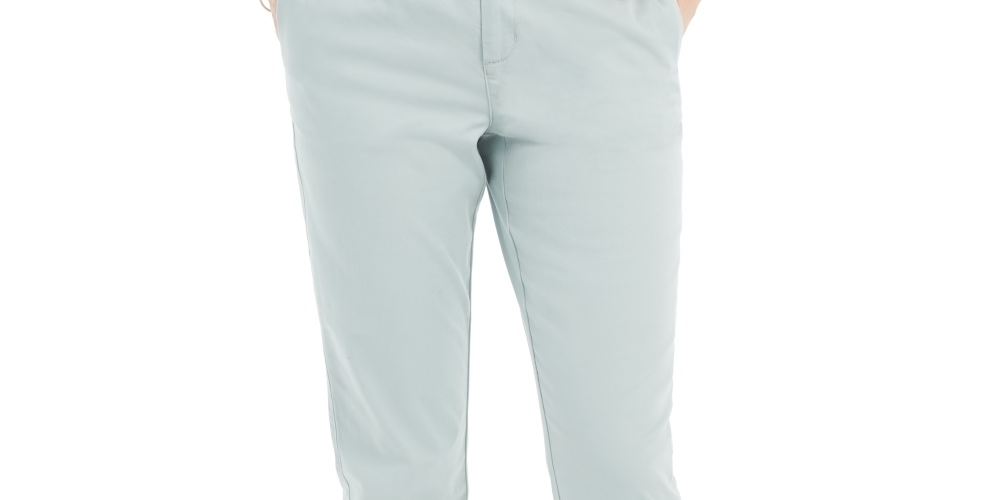 Style & Co Women's Chino Capri Pants Blue Size 10