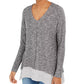 Style & Co Women's Layered-Look Tunic Black Size Small