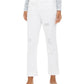 Style & Co Women's Ripped Crop Straight Jeans White Size 18