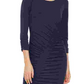 INC International Concepts Women's Sheath Dress Blue Size Large
