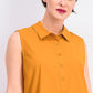 Alfani Women's Sleeveless Knit Button-Front Tunic Orange Size X-Small