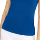 Alfani Women's Square Neck Tank Top Blue Size Medium