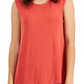 Alfani Women's Asymmetrical Sleeveless Top Red Size XX Large