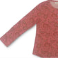 Style & Co Women's Printed Henley Shirt Red Size X-Large