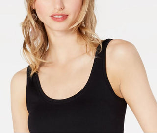 Bar III Women's Sleeveless Top Black Size X-Small
