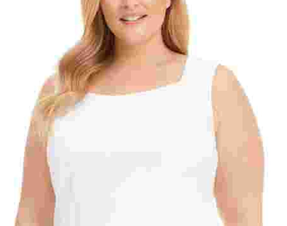 Kasper Women's Plus Size Animal-Print Jacquard Sheath Dress White Size Petite Small