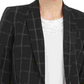 Kasper Women's Striped Blazer Wear To Work Jacket  Charcoal Size 10P