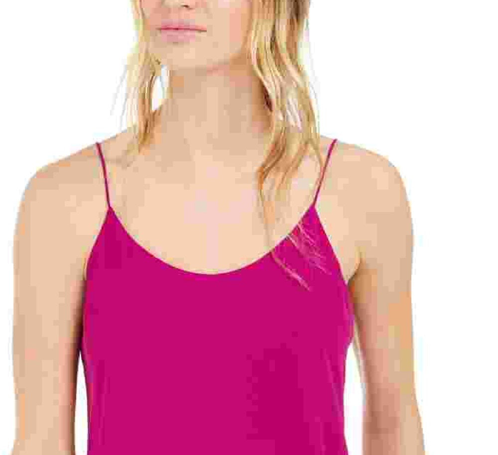 Bar III Women's Scoop-Neck Camisole Pink Size Large