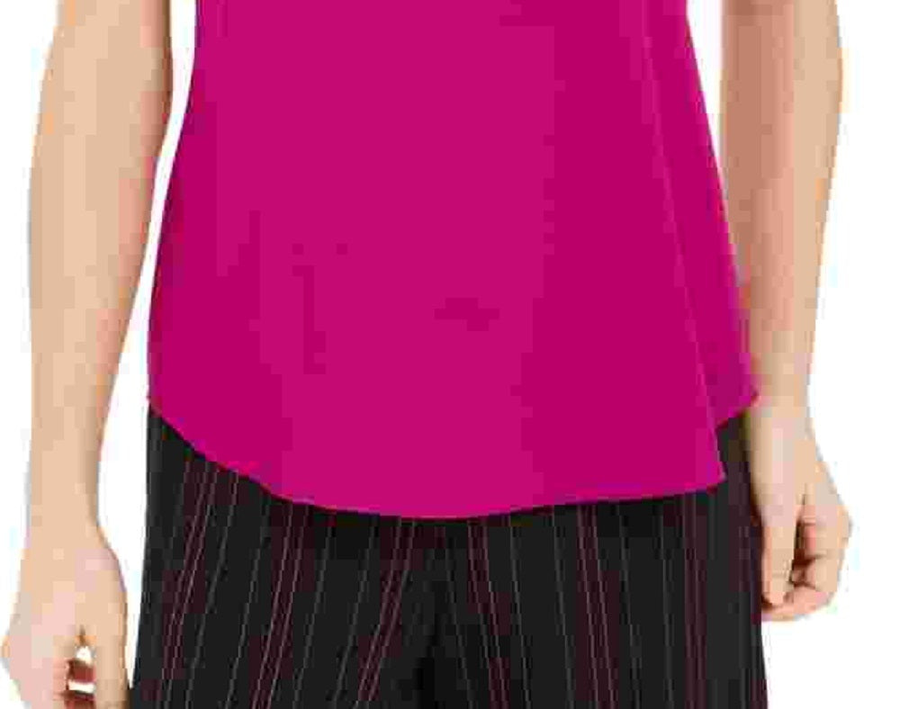 Bar III Women's Scoop-Neck Camisole Pink Size Large