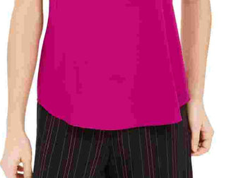 Bar III Women's Scoop-Neck Camisole Pink Size Large
