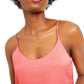Bar III Women's Camisole Pink Size Small