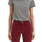 Levi's Women's Straight Leg Corduroy Jeans Red Size 18