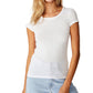 Cotton On Women's Sheer Retro Scoop Tee White Size Large