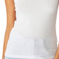 Cotton On Women's Sheer Retro Scoop Tee White Size Large