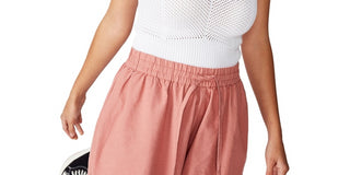 Cotton On Women's Pull On Shorts Pink Size 10